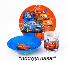 Детский набор DISNEY CARS  ТАЧКИ "КРАСНАЯ"