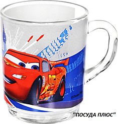 Кружка детская   CARS  ТАЧКИ    "КРАСНАЯ"