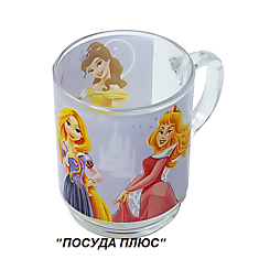 Кружка детская PRINCESS BEAUTIES 250 мл. ПРИНЦЕССА