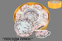 "Сакура на розовом" Чайный набор 12 пр. 250 мл.