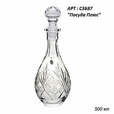 Графин 500 арт. с3687 в ассортименте