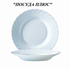 Тарелка глубокая Luminarc Trianon White Трианон 22,5 см.