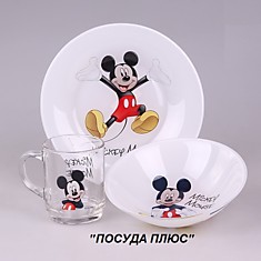 Детский набор DISNEY OH MINNIE 3 пр. МИККИ