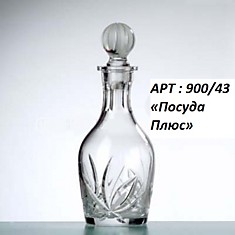 Графин 0,45 л 4319/0,45 900/43-цветок 
