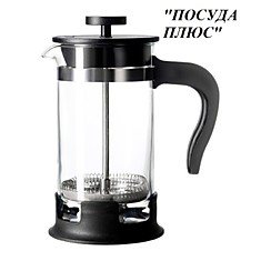 Френч-пресс 1000мл из пластика и стекла