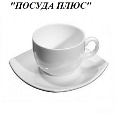 Чайный сервиз  Luminarc Quadrato white (Jazzi Pool) Квадрато белый 220 мл