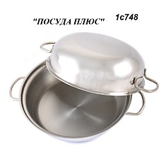 1с-748 сковорода-жаровня 1.5 л "классик прима"" 220 мл