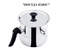 Молоковарка 1,5 Л.  Со Свистком И Крышкой