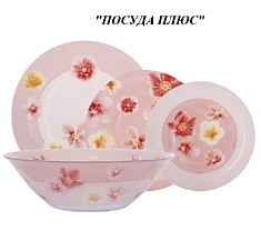 Столовые сервизы Luminarc Poeme Rose Поэма Роз (19 предметов)